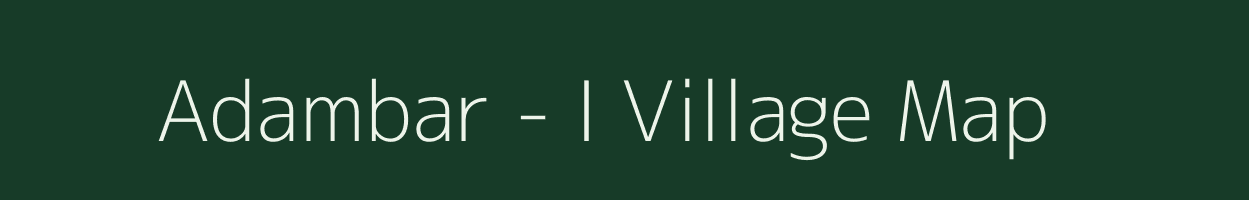 Adambar - I village map in Tamil Nadu