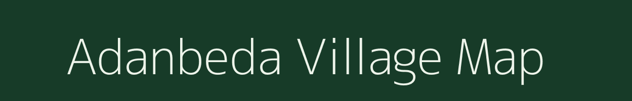 Adanbeda village map in Chhattisgarh