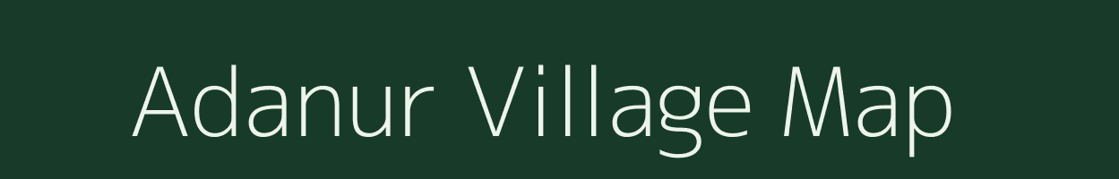 Adanur village map in Tamil Nadu