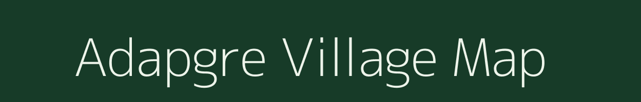 Adapgre village map in Meghalaya