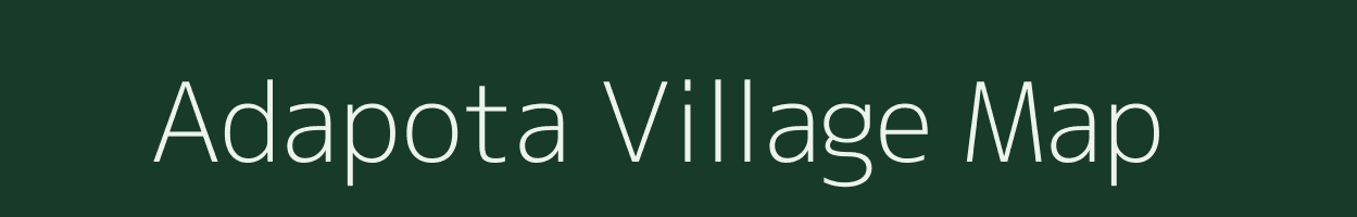 Adapota village map in West Bengal