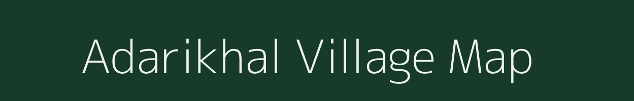 Adarikhal village map in Odisha