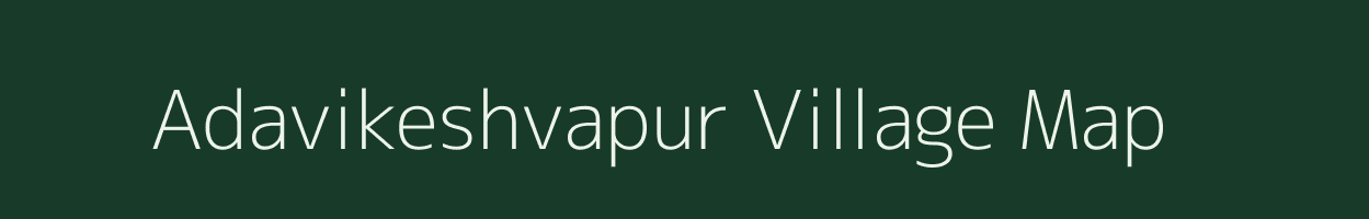 Adavikeshvapur village map in Andhra Pradesh