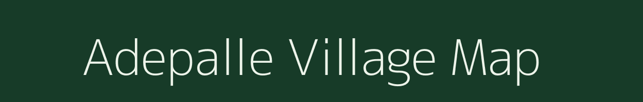 Adepalle village map in Andhra Pradesh