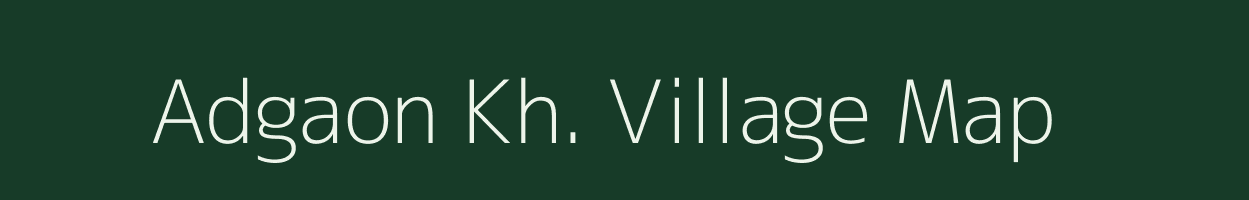 Adgaon Kh. village map in Maharashtra