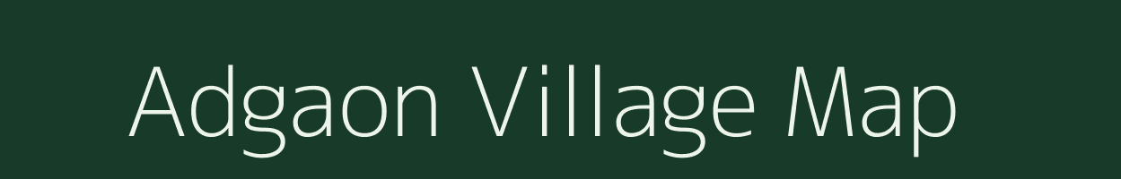 Adgaon village map in Maharashtra