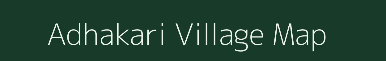 Adhakari village map in Jharkhand