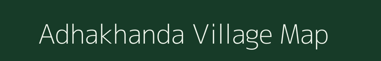 Adhakhanda village map in Odisha
