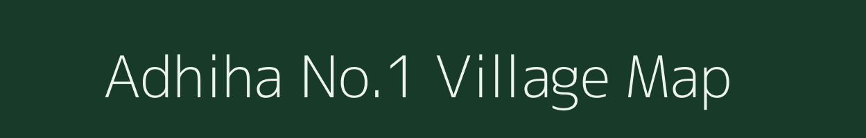 Adhiha No.1 village map in Madhya Pradesh