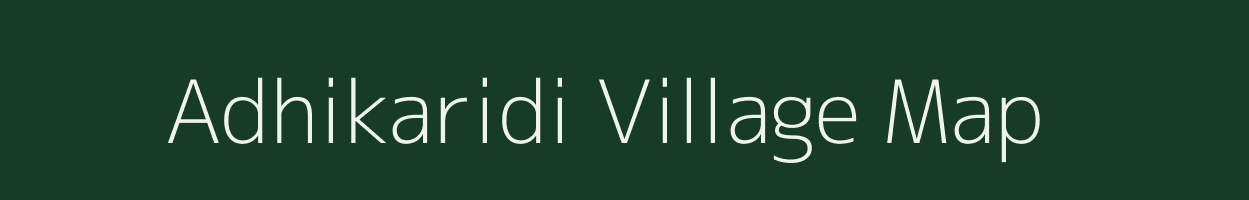 Adhikaridi village map in West Bengal
