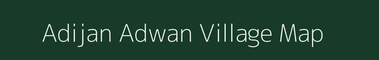 Adijan Adwan village map in Jammu & Kashmir