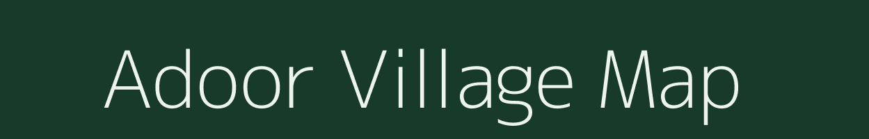 Adoor village map in Kerala