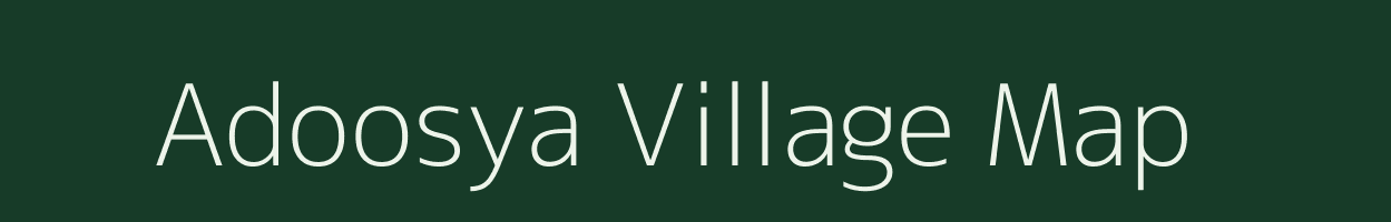 Adoosya village map in Rajasthan