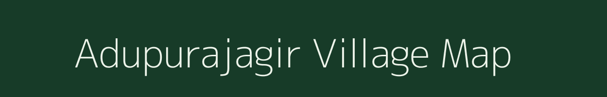 Adupurajagir village map in Madhya Pradesh