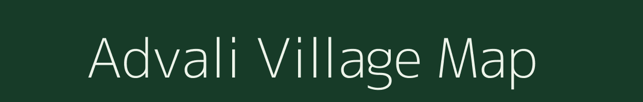 Advali village map in Maharashtra