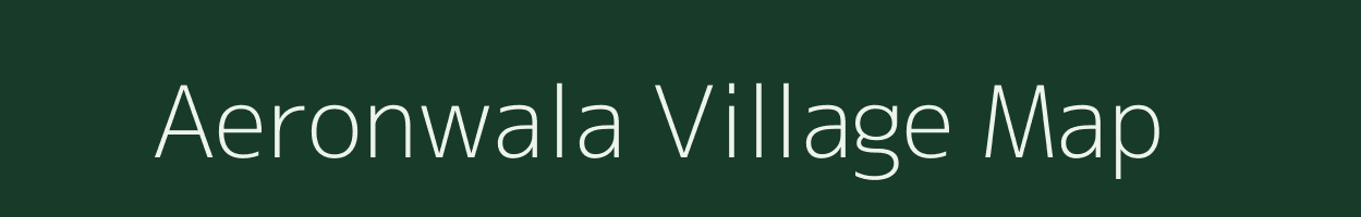 Aeronwala village map in Rajasthan