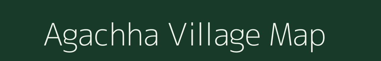 Agachha village map in West Bengal