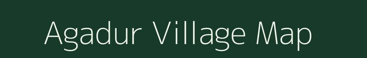 Agadur village map in Andhra Pradesh