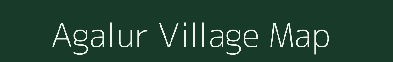 Agalur village map in Tamil Nadu