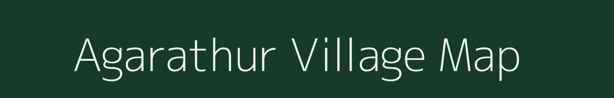 Agarathur village map in Tamil Nadu