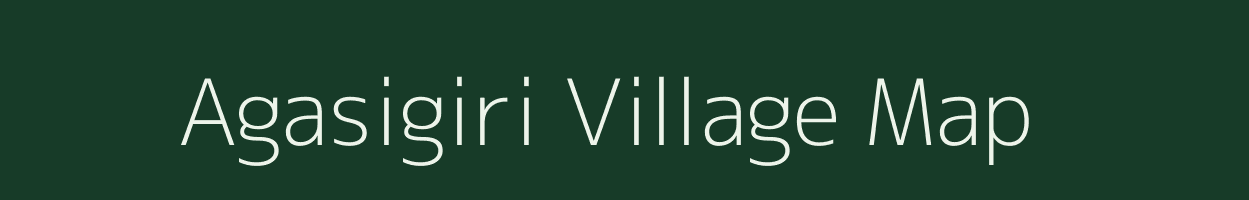 Agasigiri village map in Meghalaya