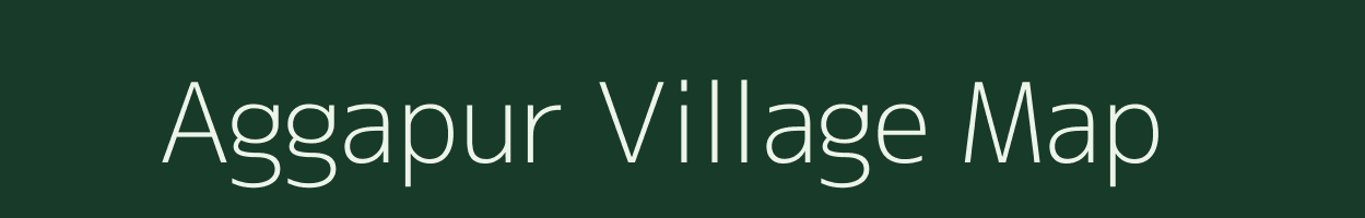 Aggapur village map in Uttar Pradesh