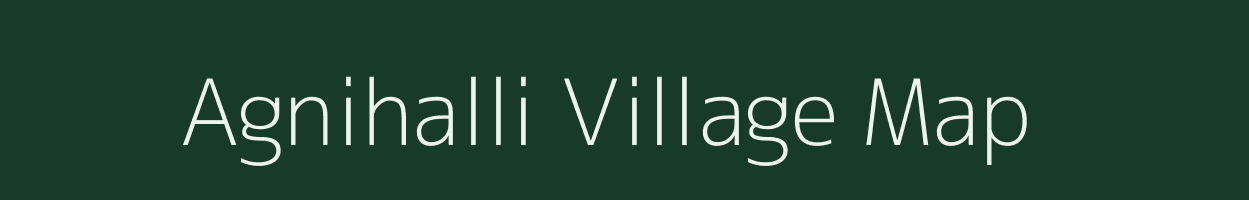 Agnihalli village map in Karnataka