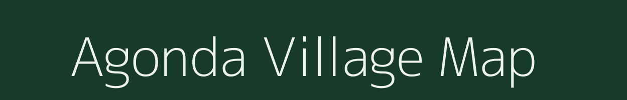 Agonda village map in Goa