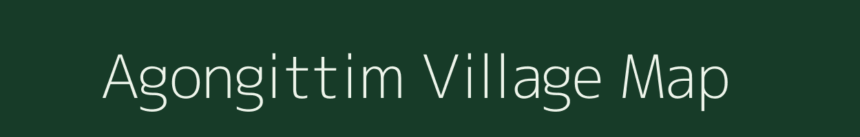 Agongittim village map in Meghalaya