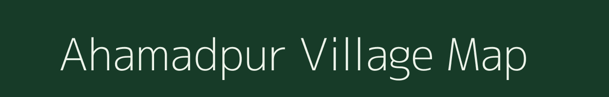 Ahamadpur village map in West Bengal