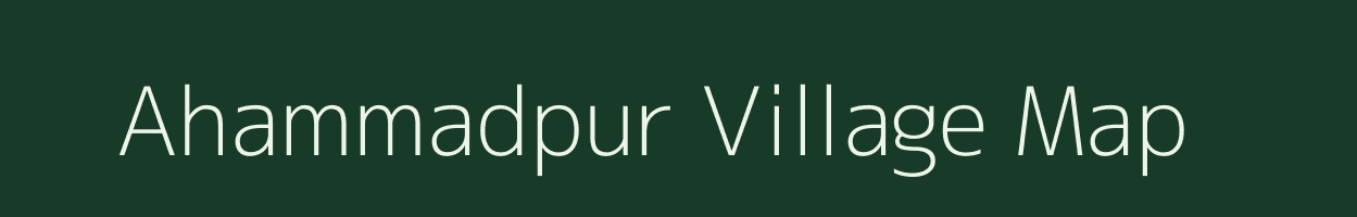 Ahammadpur village map in West Bengal