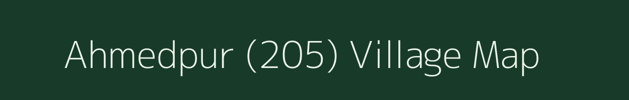 Ahmedpur (205) village map in Punjab