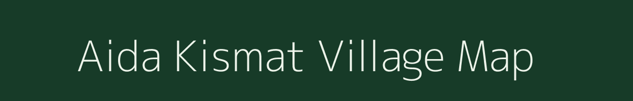 Aida Kismat village map in West Bengal