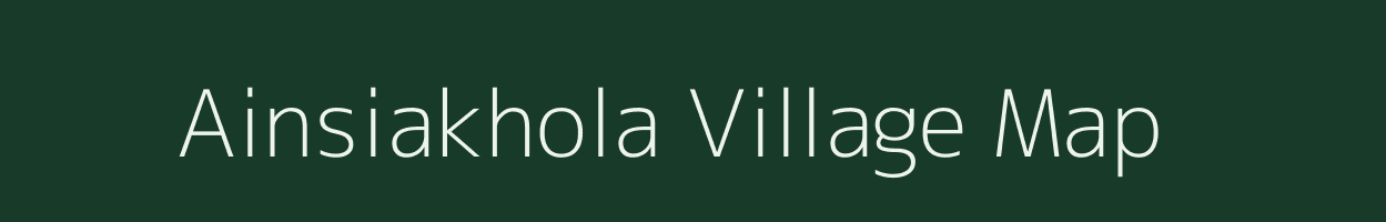 Ainsiakhola village map in Odisha