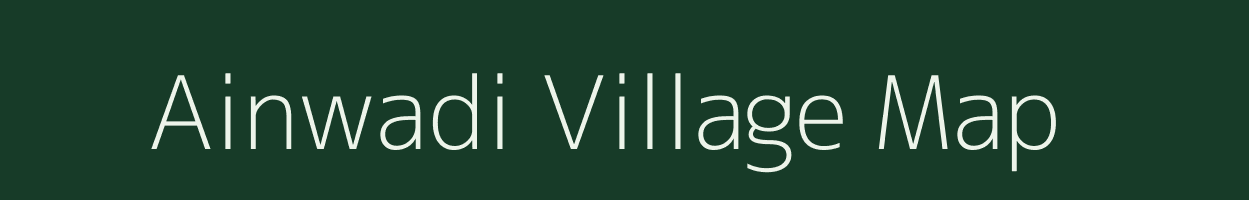 Ainwadi village map in Maharashtra