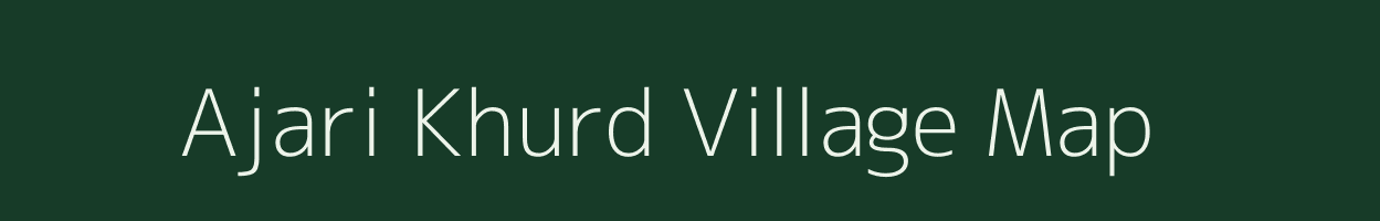 Ajari Khurd village map in Rajasthan