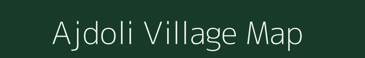 Ajdoli village map in Rajasthan