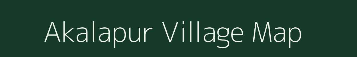 Akalapur village map in Maharashtra