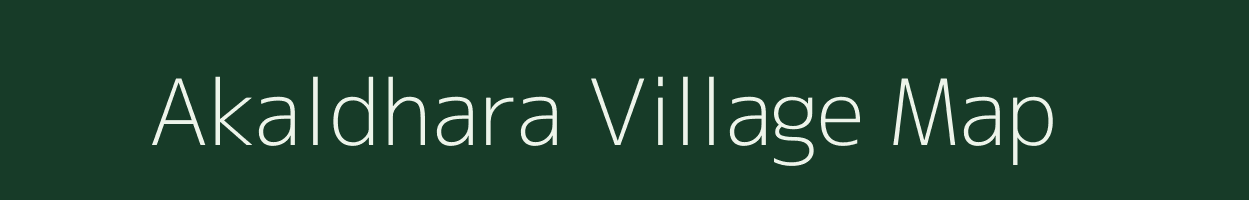 Akaldhara village map in Madhya Pradesh