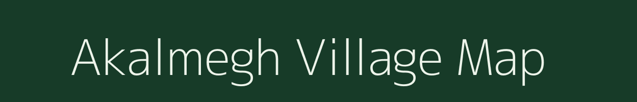 Akalmegh village map in West Bengal