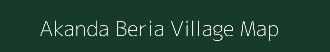 Akanda Beria village map in West Bengal