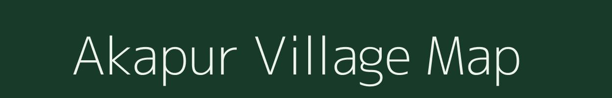 Akapur village map in Maharashtra