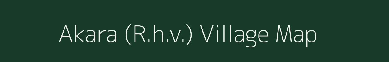 Akara (R.h.v.) village map in Maharashtra