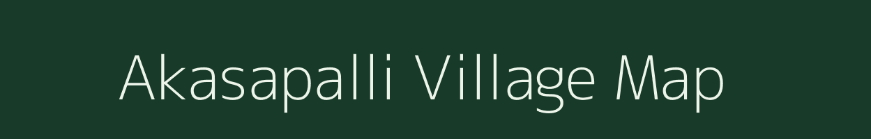 Akasapalli village map in Odisha