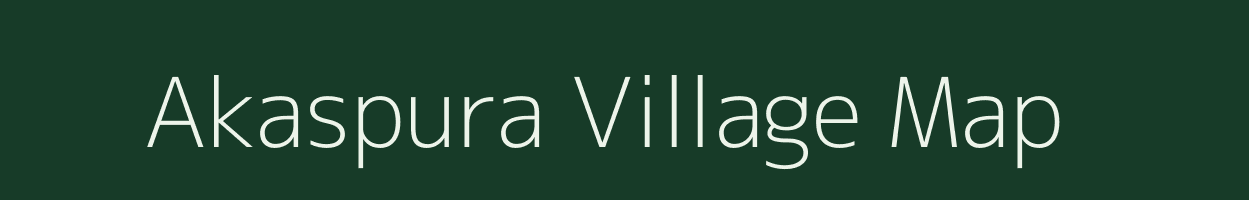 Akaspura village map in Bihar