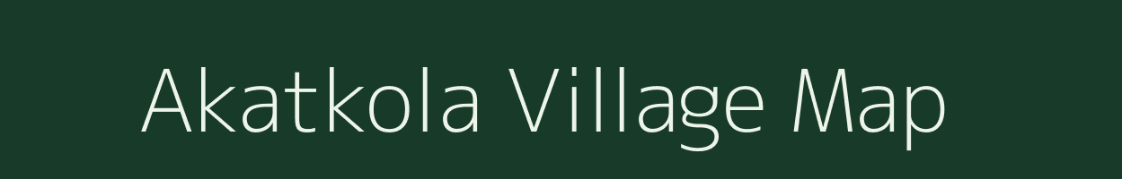 Akatkola village map in West Bengal