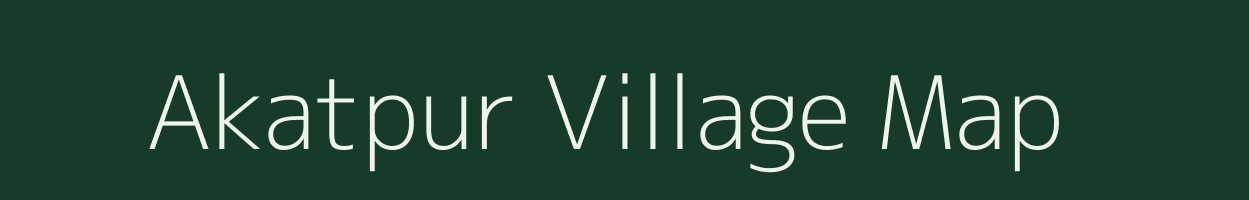 Akatpur village map in West Bengal