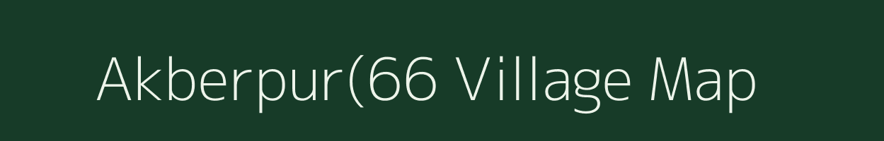 Akberpur(66 village map in Haryana