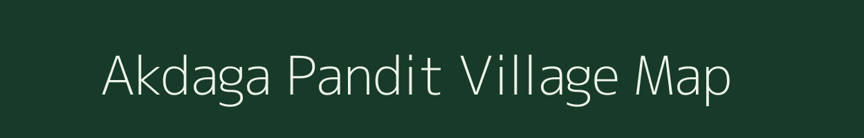 Akdaga Pandit village map in Uttar Pradesh