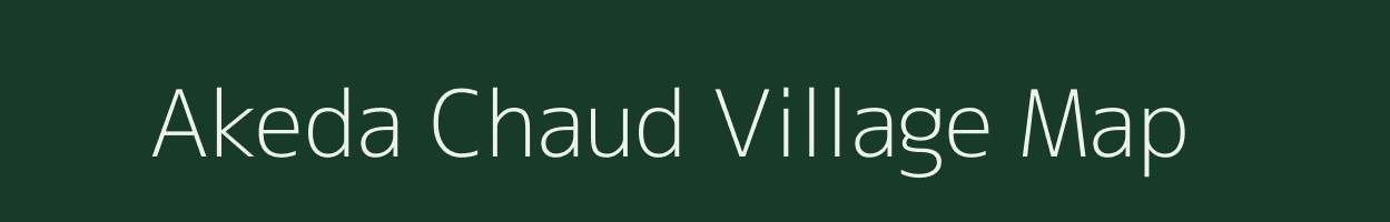 Akeda Chaud village map in Rajasthan